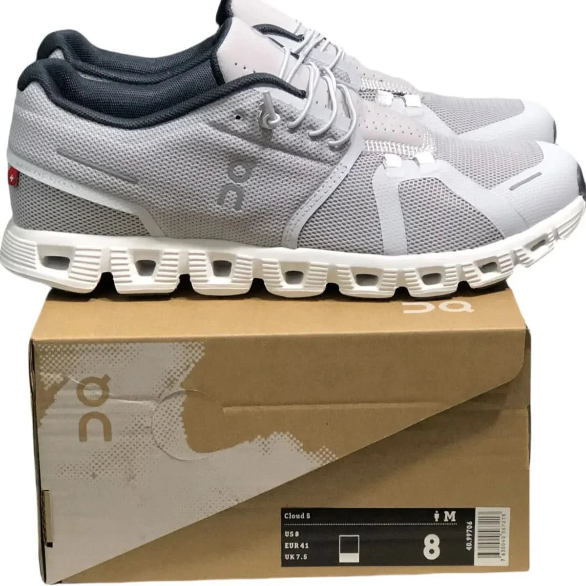 On Cloud 5 Men's Ashen - Onsrunners