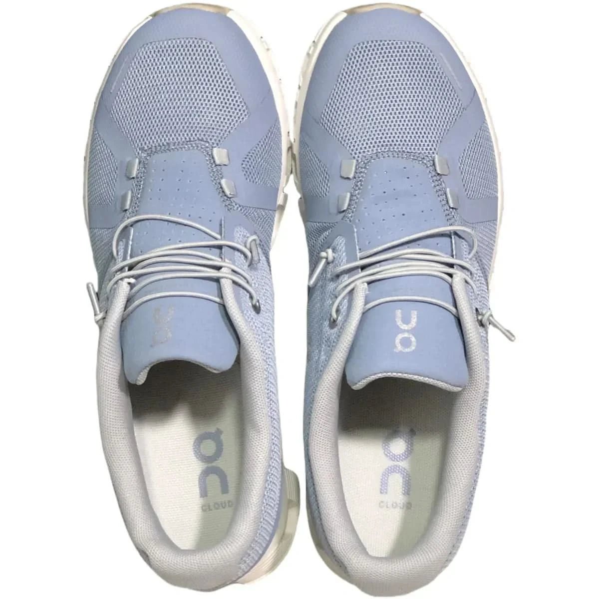 On Cloud 5 Men's Light Grayish Blue White - Onsrunners