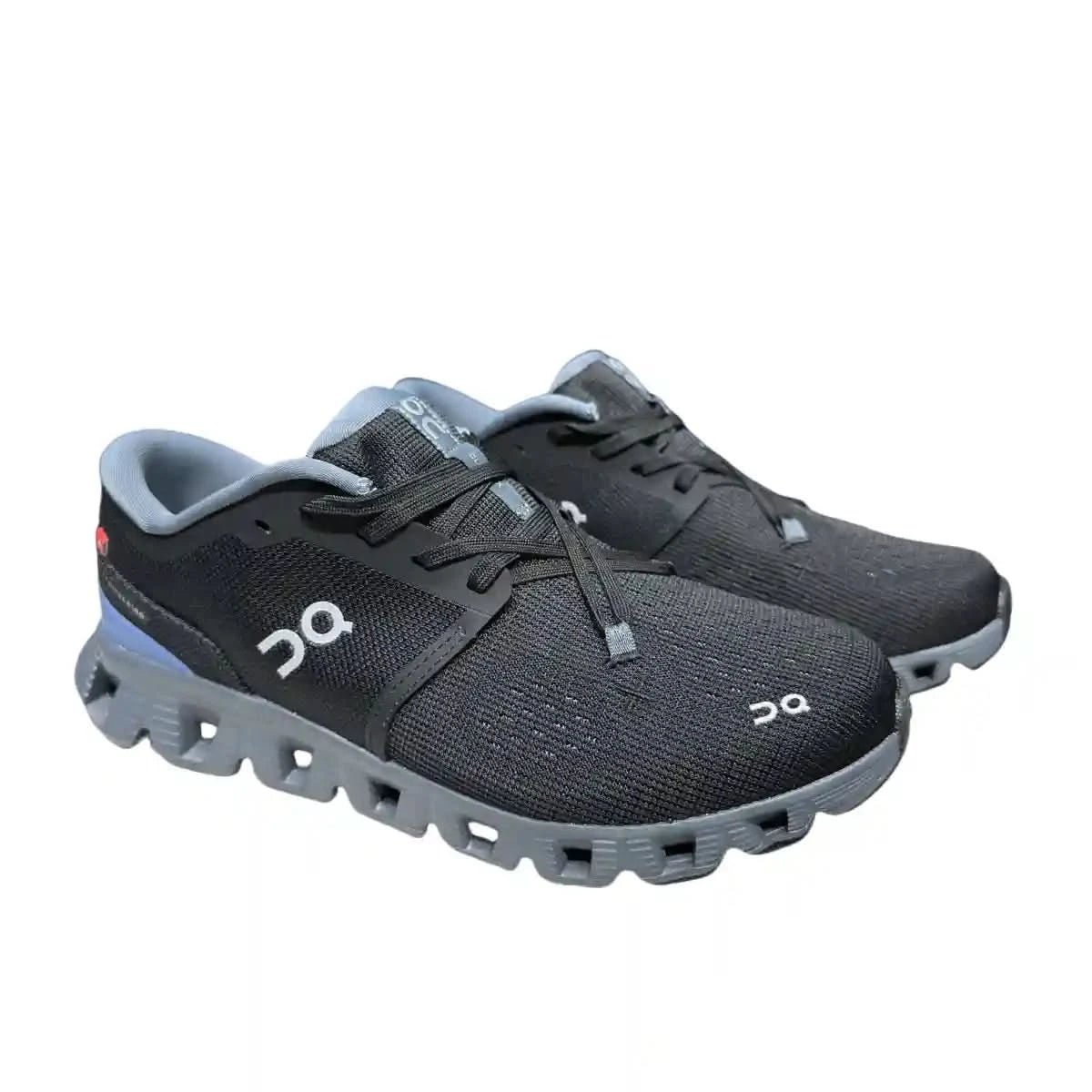 On Cloud X4 Women’s Black/Light Gray - Blue - Onsrunners