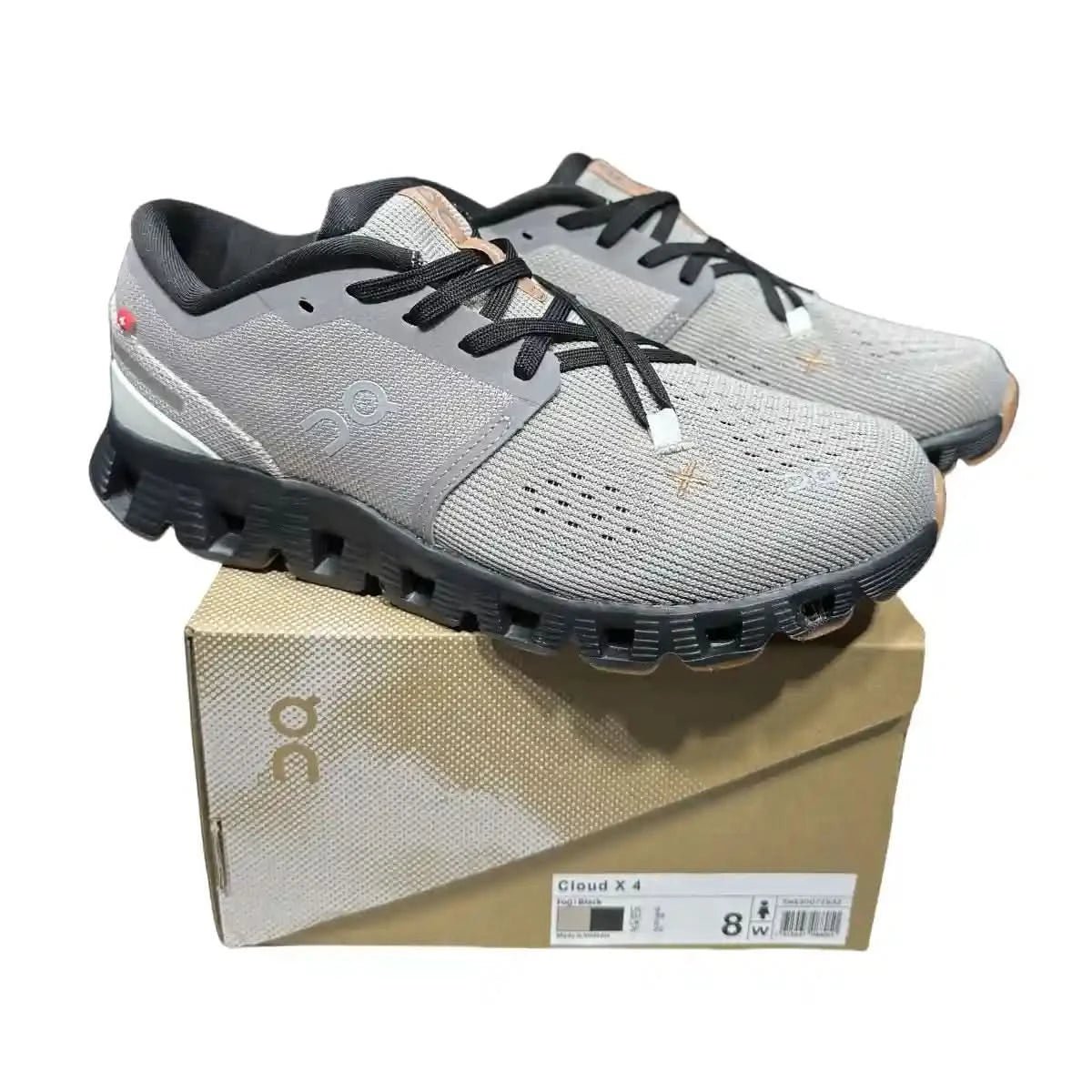 On Cloud X4 Women’s Mist White/Black - Onsrunners
