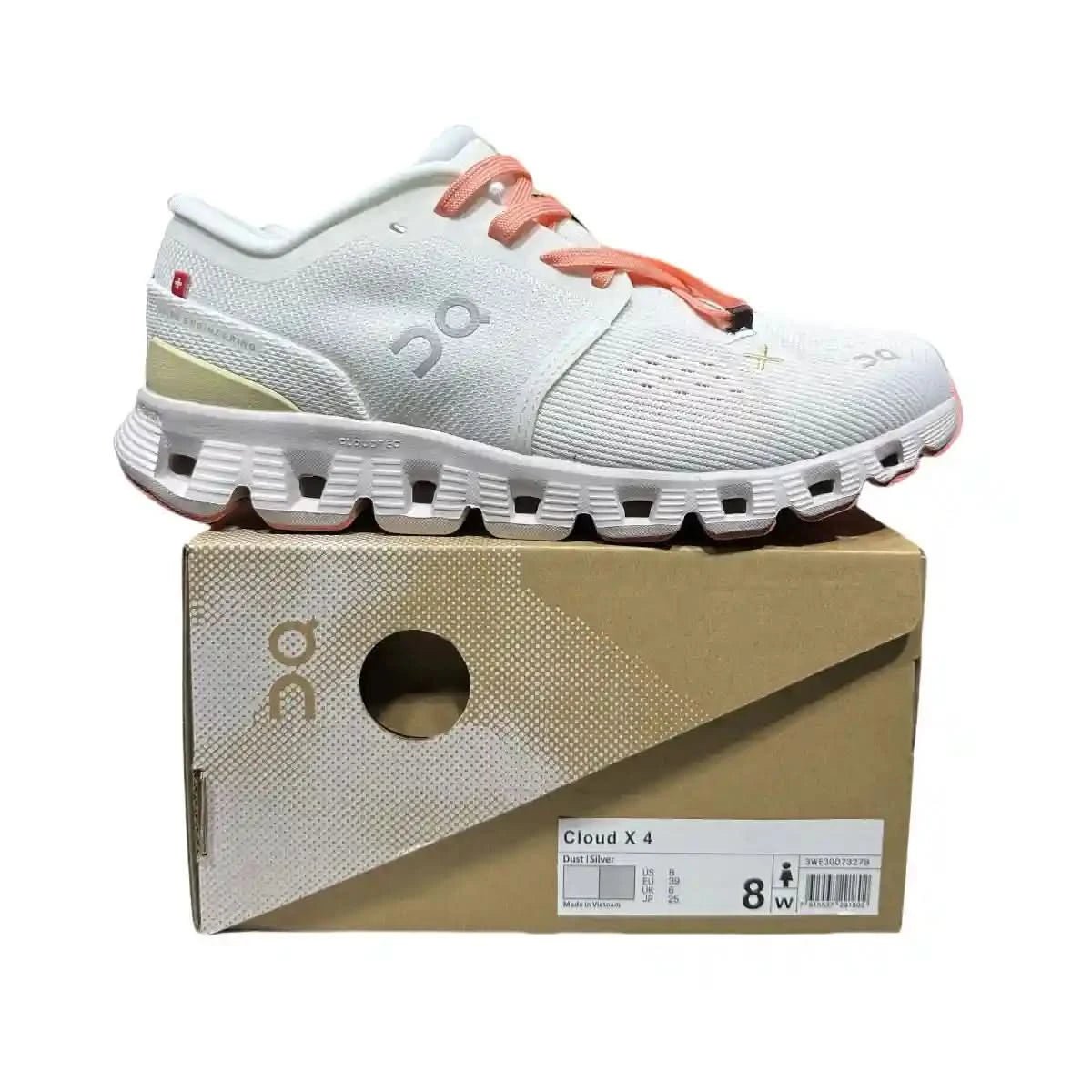 On Cloud X4 Women’s Sand/Ivory White O - Onsrunners