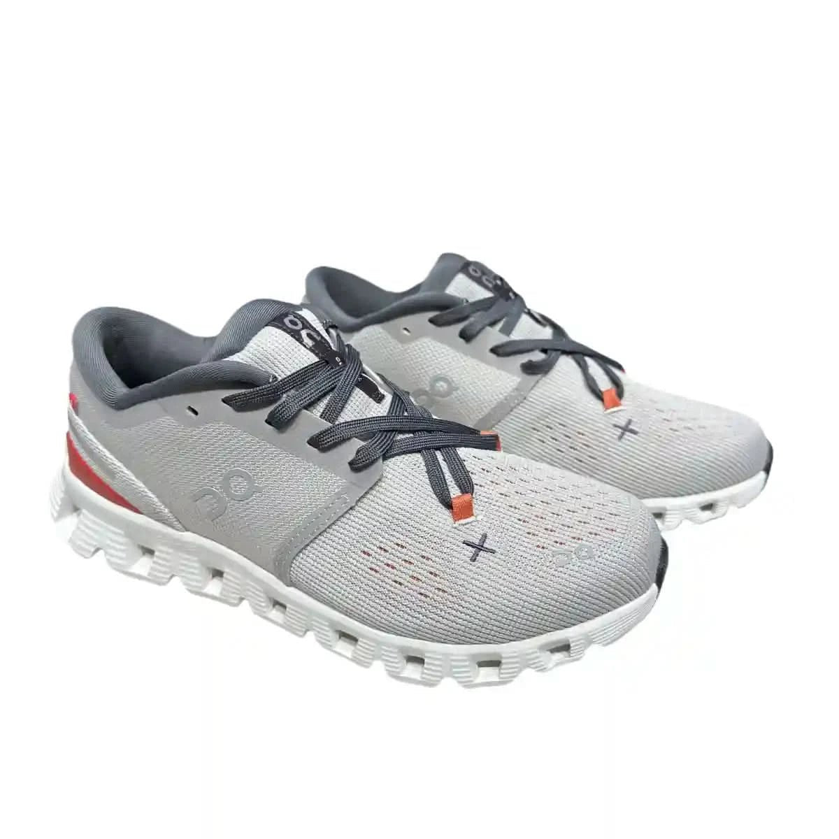 On Cloud X4 Women’s Silver/Orange - Red - Onsrunners