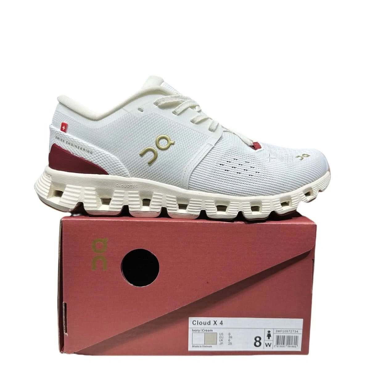 On Cloud X4 women's Year of the Snake Limited Edition/Ivory White - Onsrunners