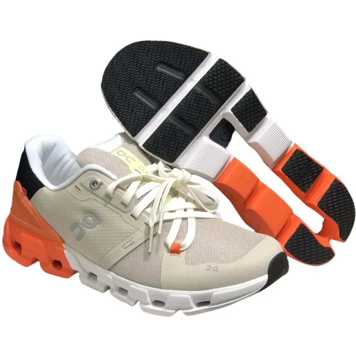 On Cloudflyer 4 Men's Gray/Orange - Onsrunners