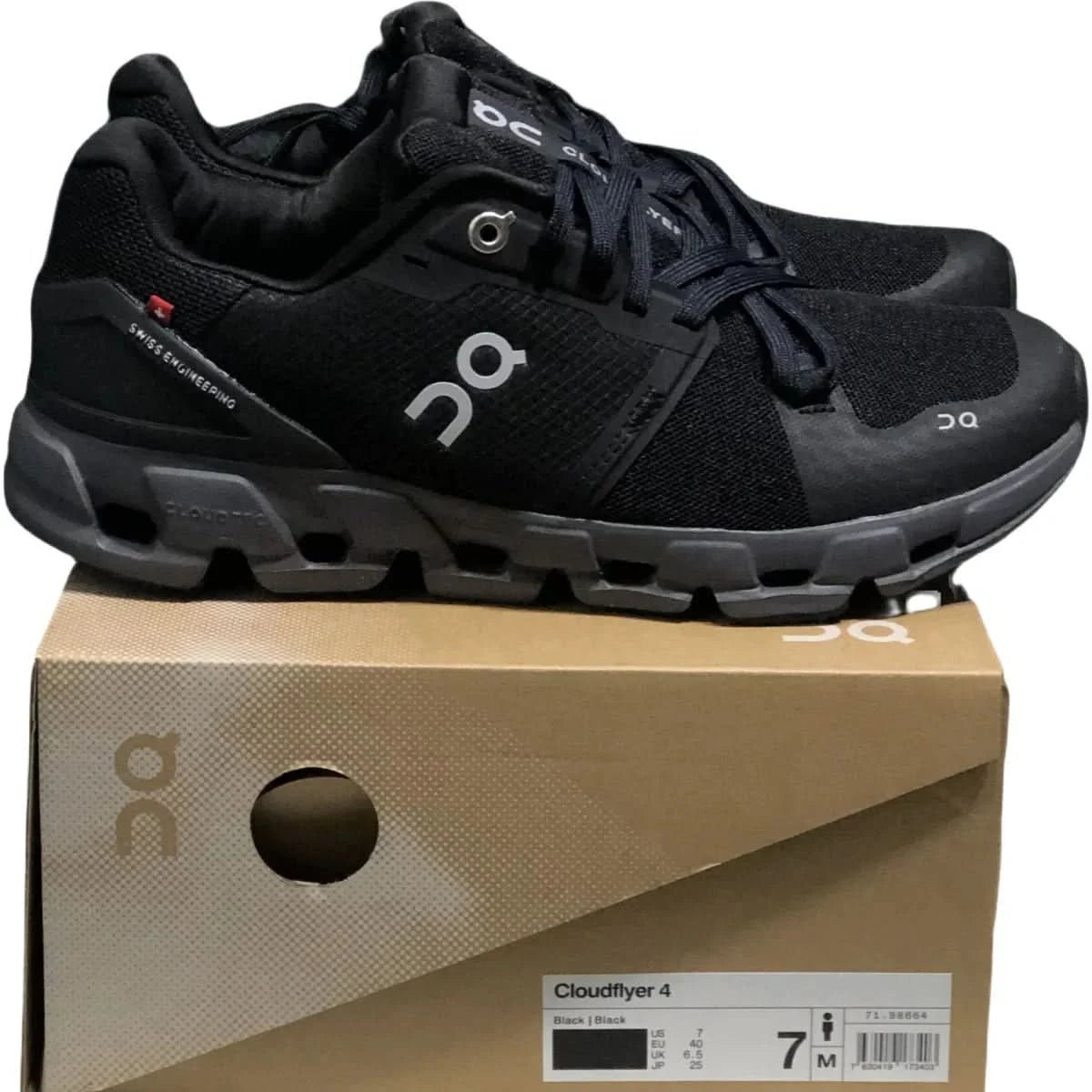 On Cloudflyer 4 Women's Black - Onsrunners