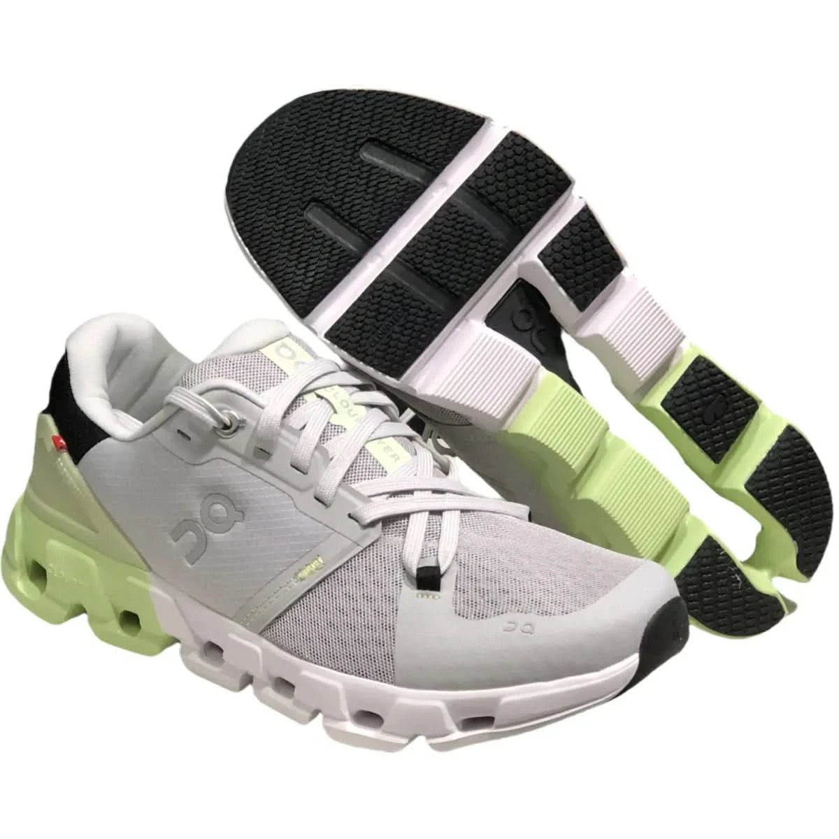 On Cloudflyer 4 Women's White/Green - Onsrunners