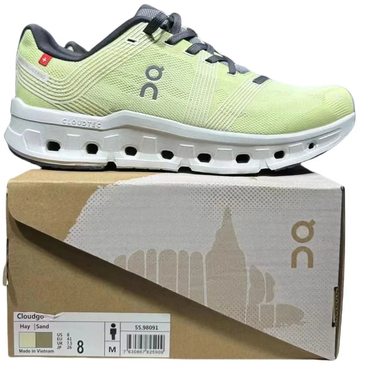 On Cloudgo Men's Grass yellow yarn - Onsrunners