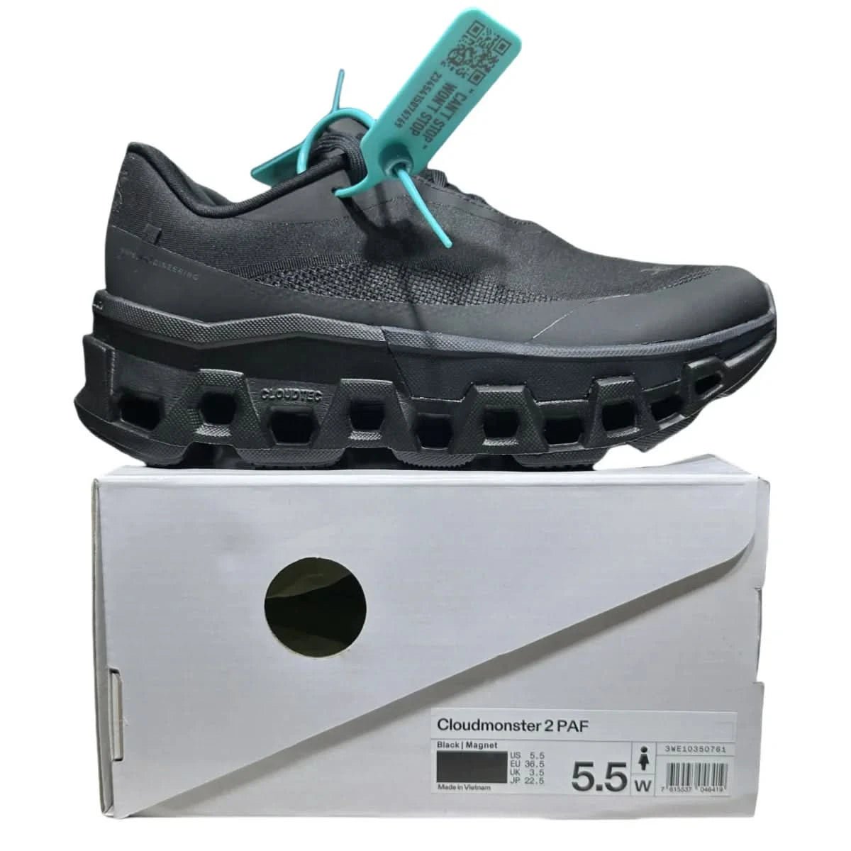 On Cloudmonster 2 PAF Women's Black - Onsrunners