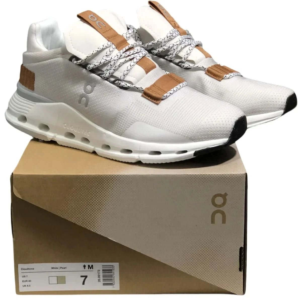On Cloudnova Women's Pearly/White - Onsrunners