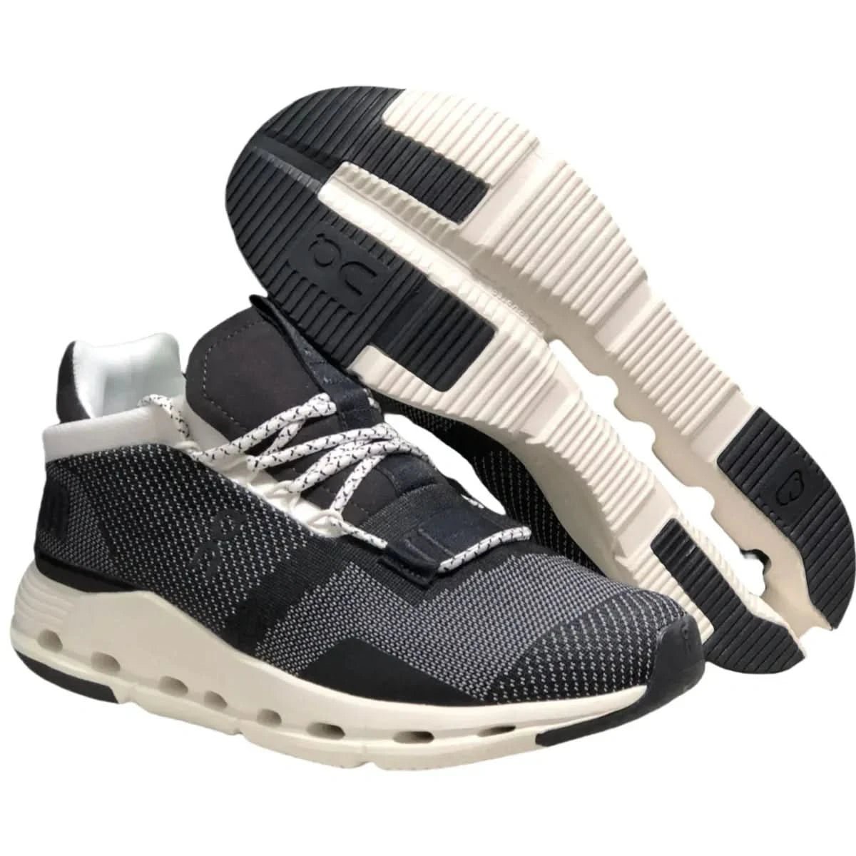 On Cloudnova Women's White/Black - Onsrunners