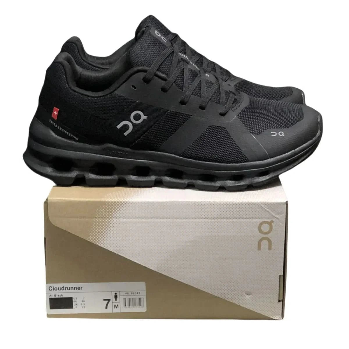 On Cloudrunner Women's Black - Onsrunners