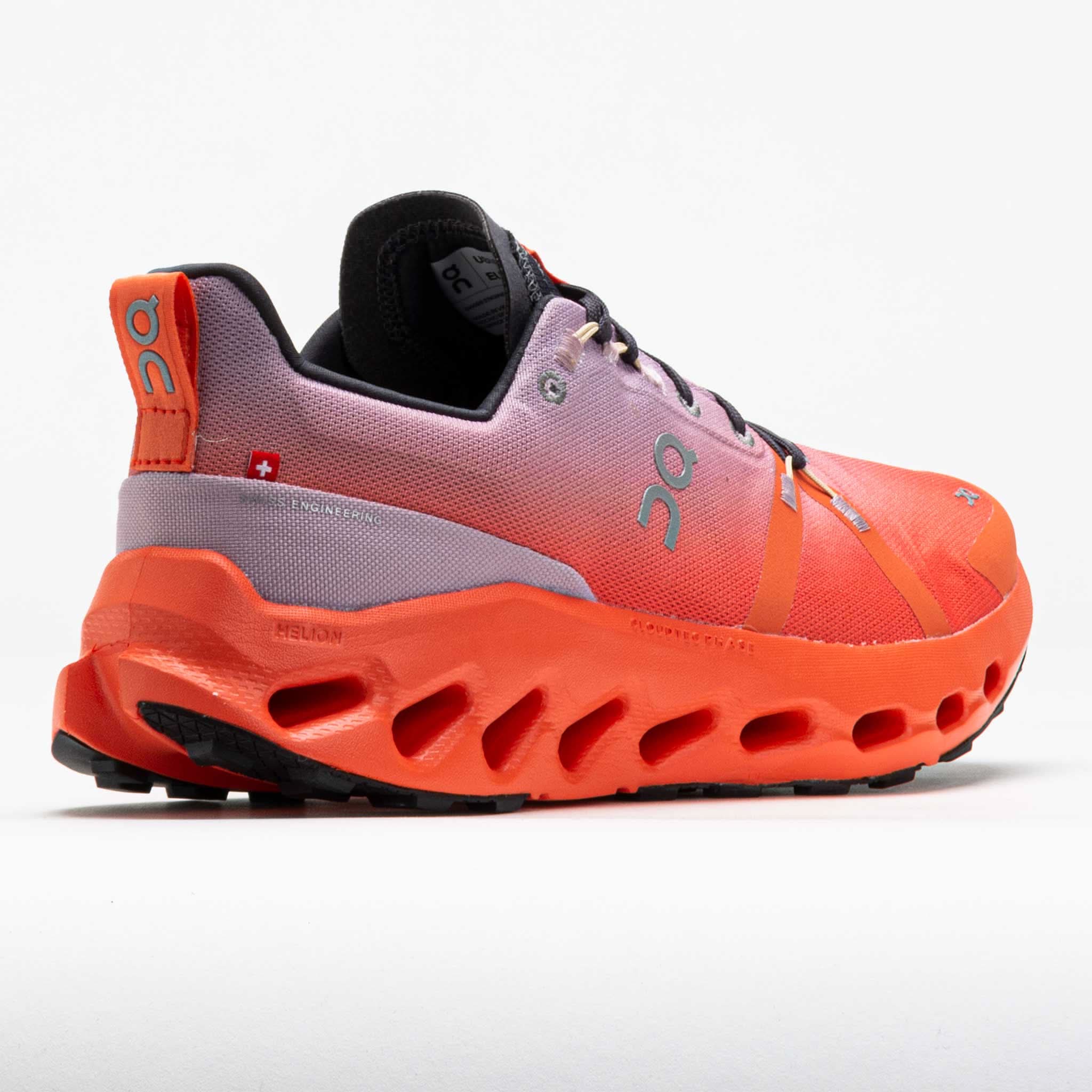 On Cloudsurfer Trail Waterproof Women's Mauve/Flame - Onsrunners