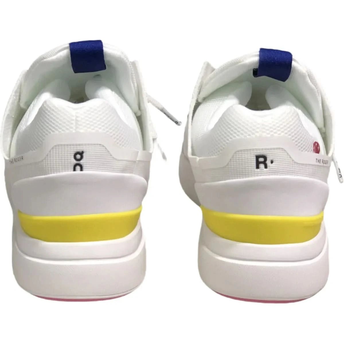 On The Roger Spin Men's White/Yellow - Onsrunners