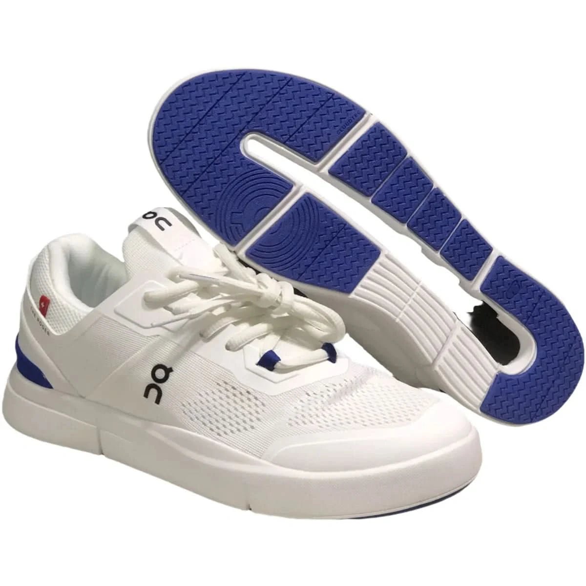 On The Roger Spin Women's White/Blue - Onsrunners