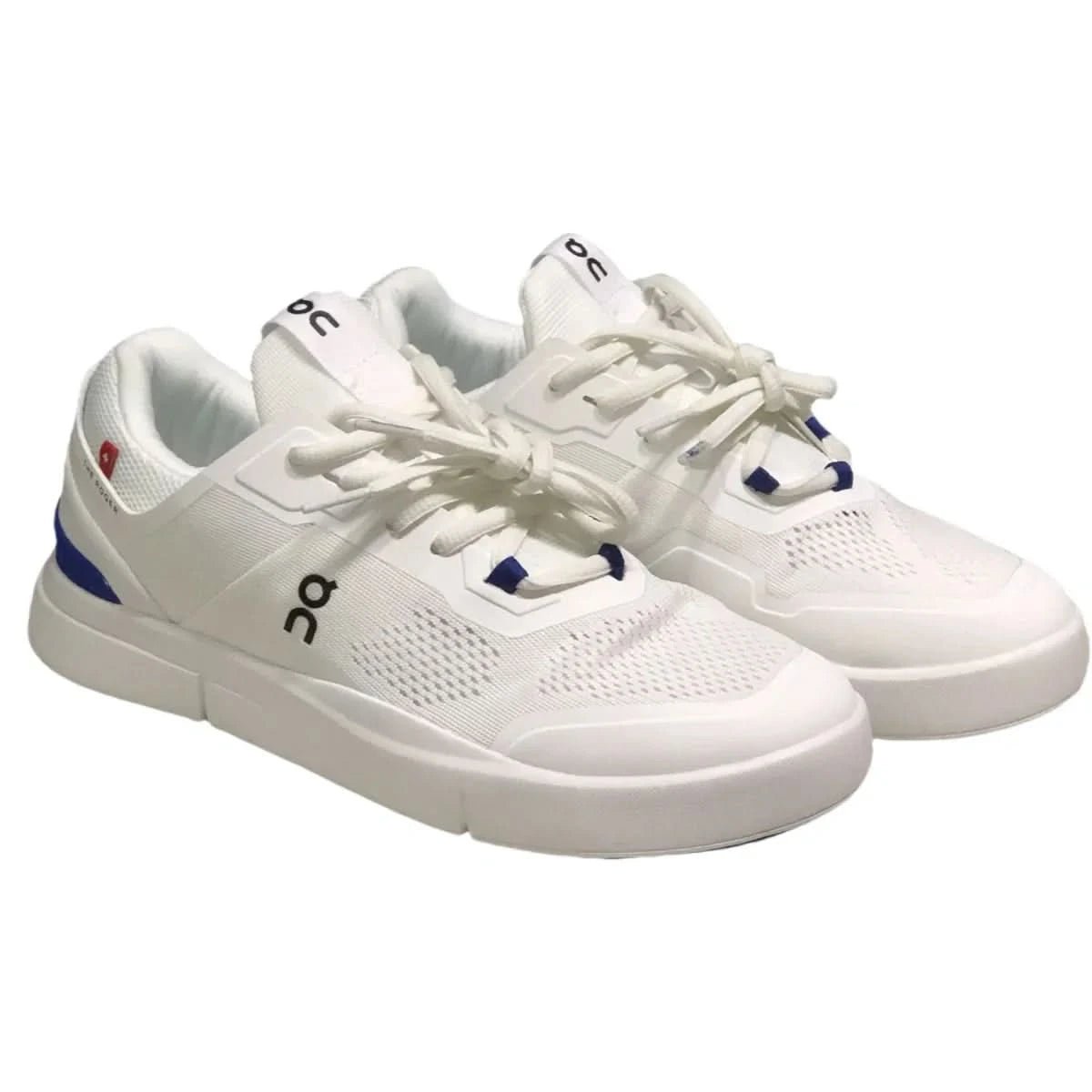 On The Roger Spin Women's White/Blue - Onsrunners