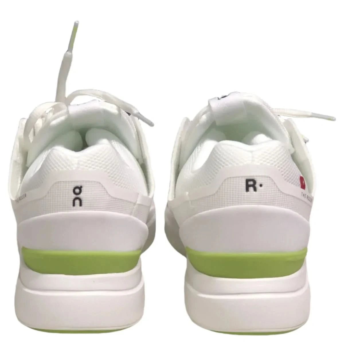 On The Roger Spin Women's White/Green - Onsrunners