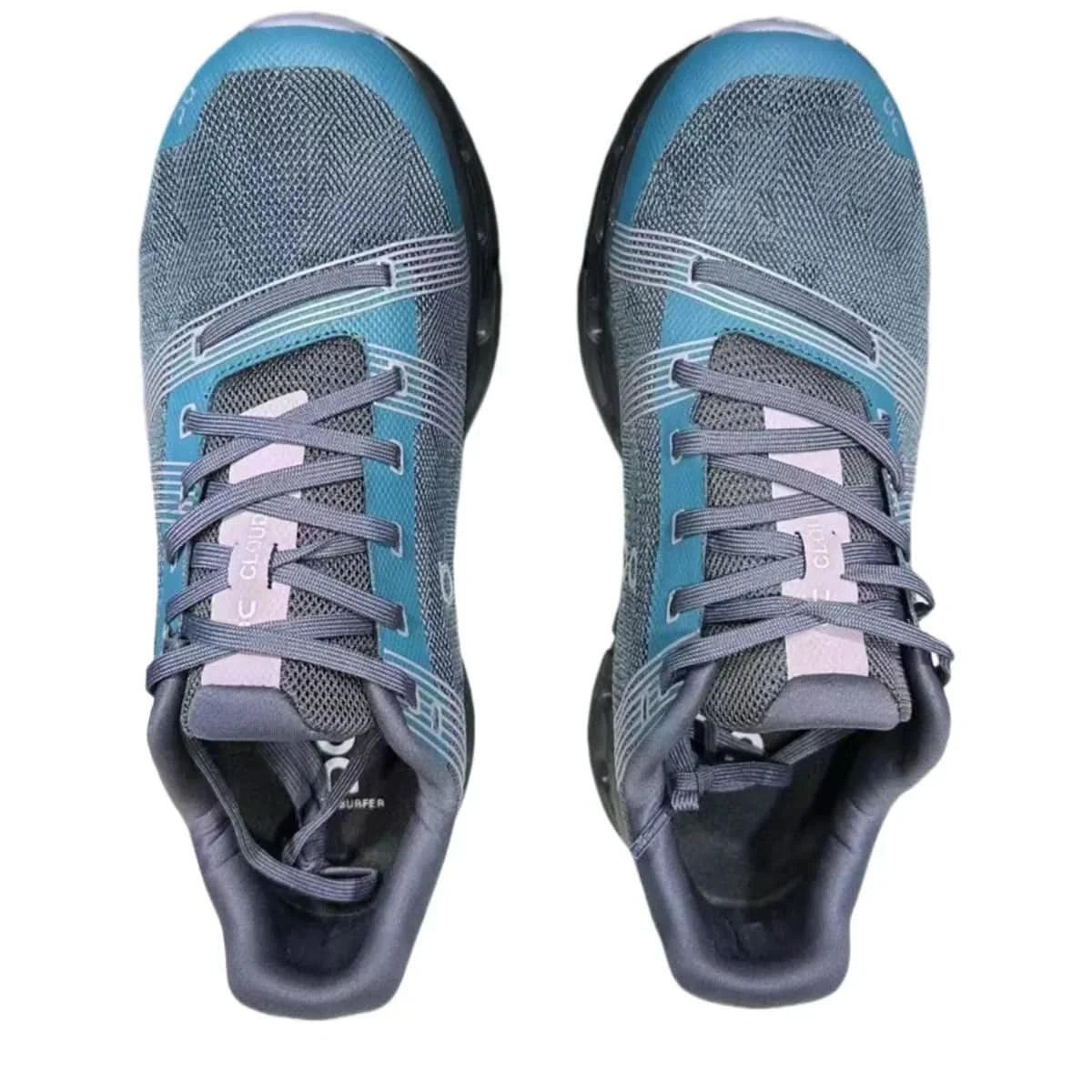 On Cloudgo Damen Storm Blue Magnetic/Lime