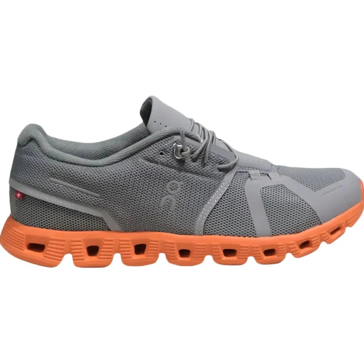 On Cloud 5 Men's Gray Orange/zinc gray burnt orange - Onsrunners