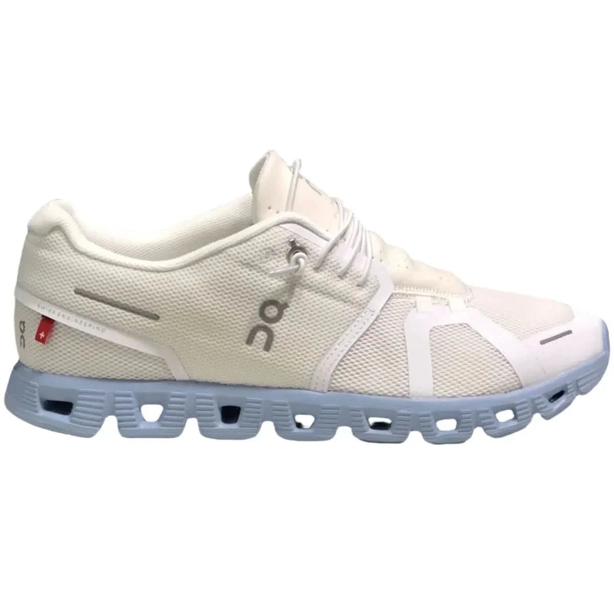 On Cloud 5 Men's White light/grey blue - Onsrunners