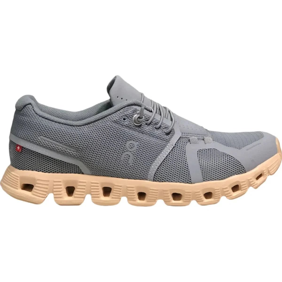 On Cloud 5 Women's Zinc Ash Shell Pcwder - Onsrunners