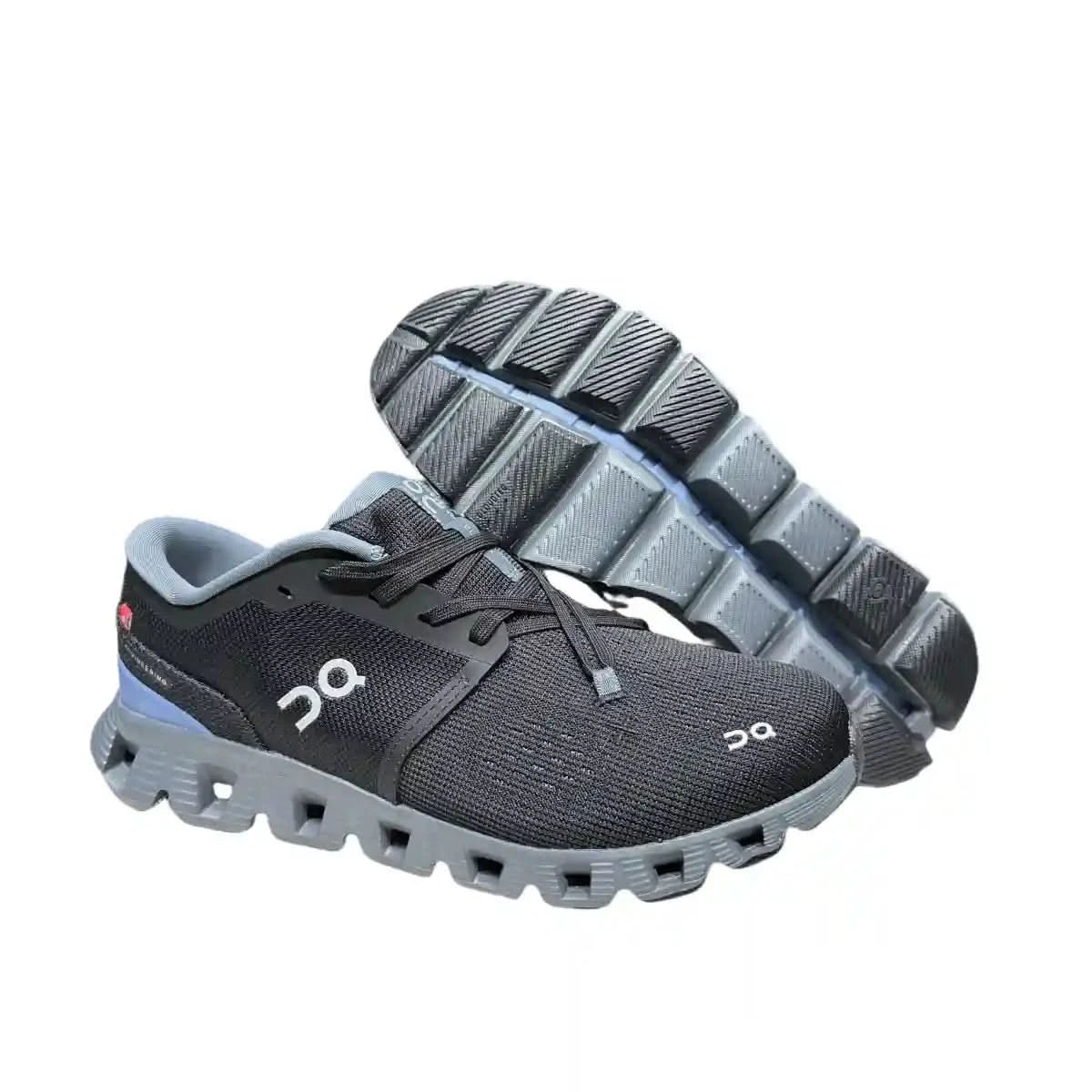 On Cloud X4 Women’s Black/Light Gray - Blue - Onsrunners