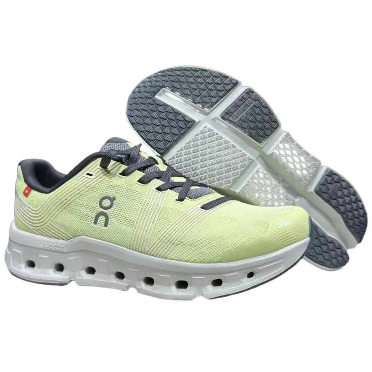 On Cloudgo Men's Grass yellow yarn - Onsrunners
