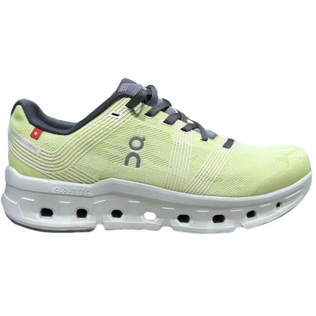 On Cloudgo Women's Grass yellow yarn - Onsrunners