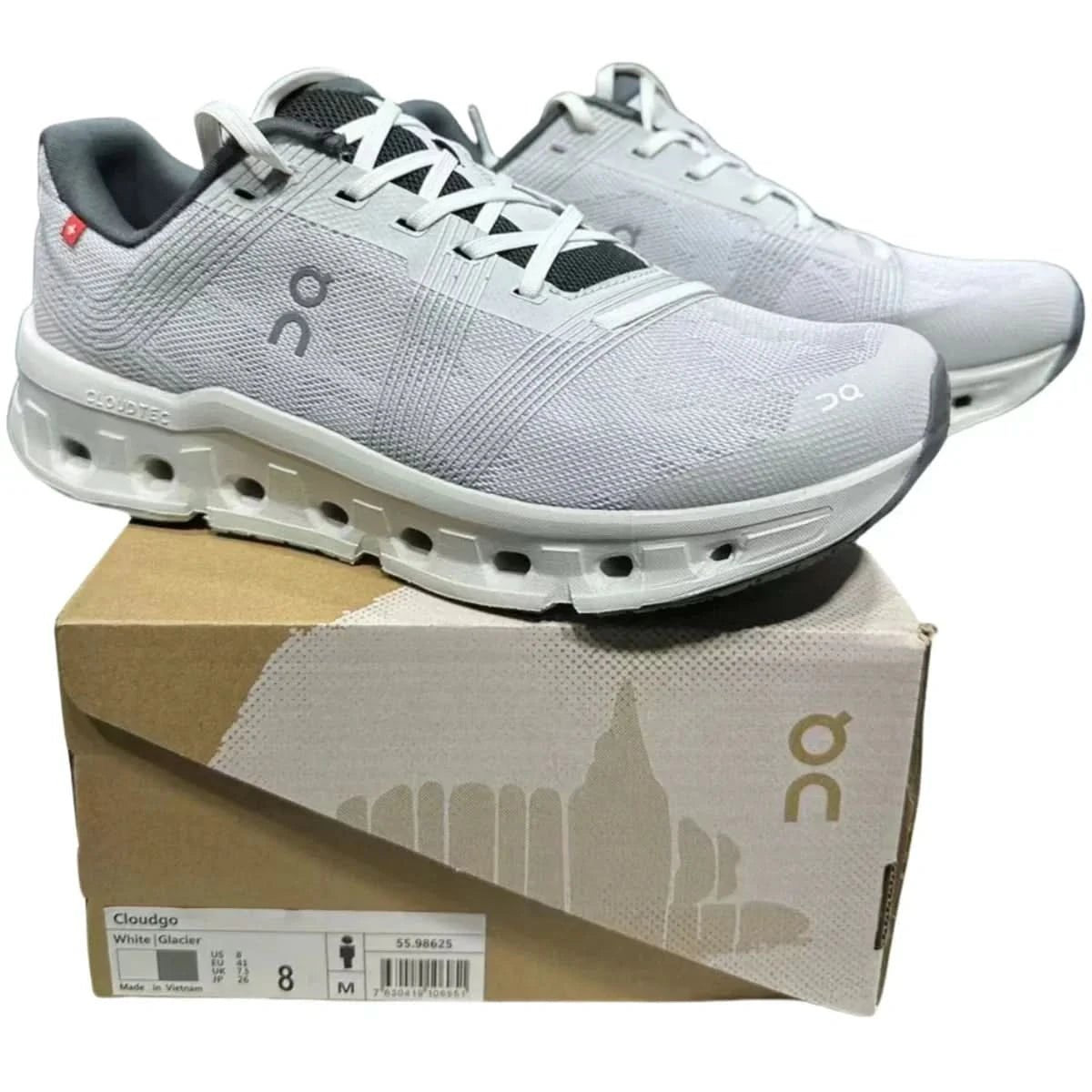 On Cloudgo Women's White/Grey - Onsrunners