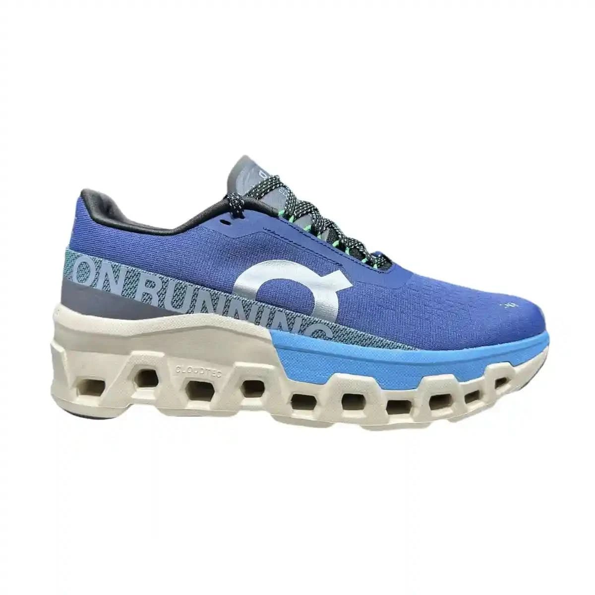On Cloudmonster 2 Men's Storm Gray/Sky Blue - Onsrunners
