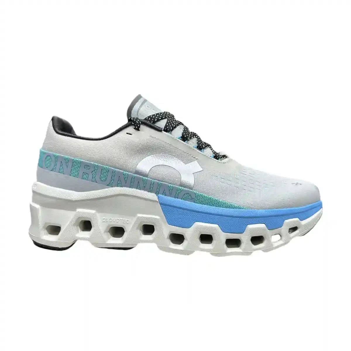 On Cloudmonster 2 Men's White/Blue - Onsrunners