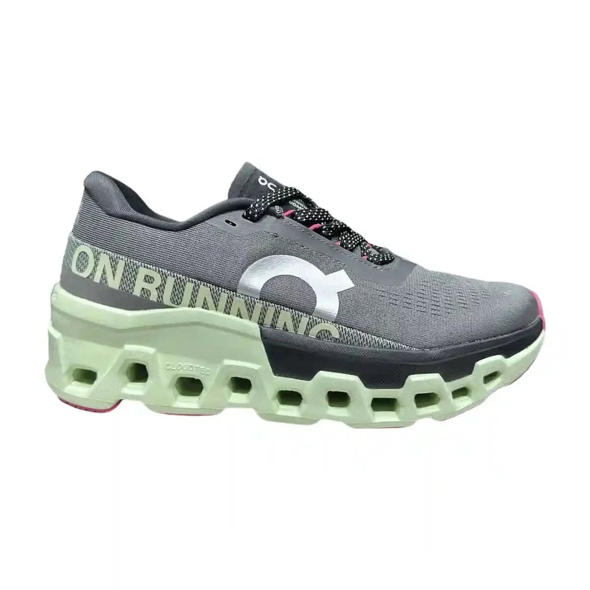On Cloudmonster 2 Women's Almond/Lima Bean Green - Onsrunners