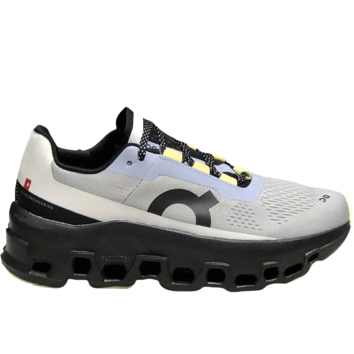 On Cloudmonster Men's Black/Grey - Onsrunners