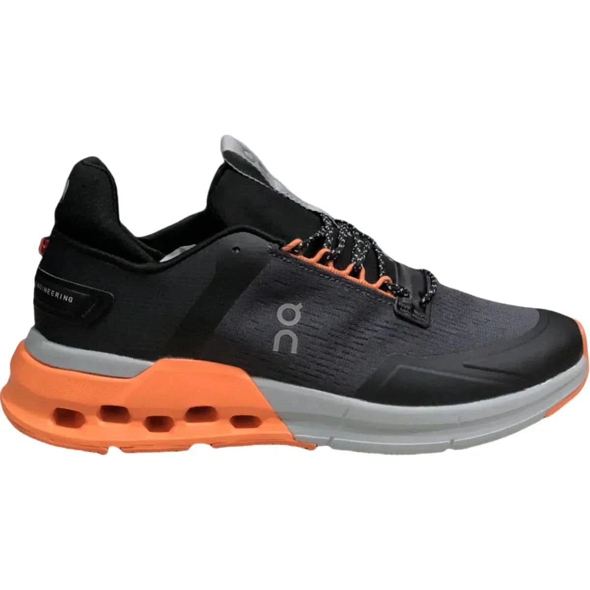 On Cloudnova Flux Women's Black/Flame - Onsrunners