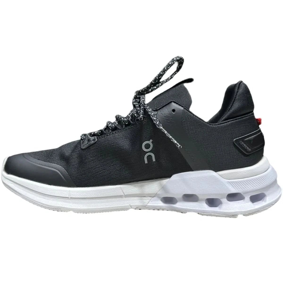 On Cloudnova Flux Women's White/Black - Onsrunners