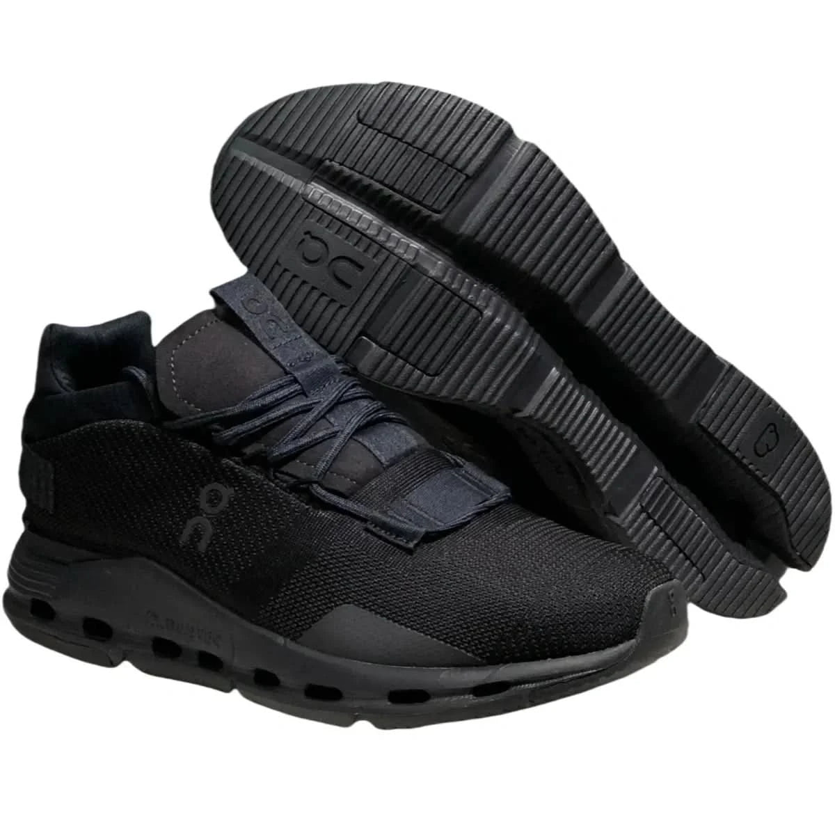 On Cloudnova Men's Black - Onsrunners