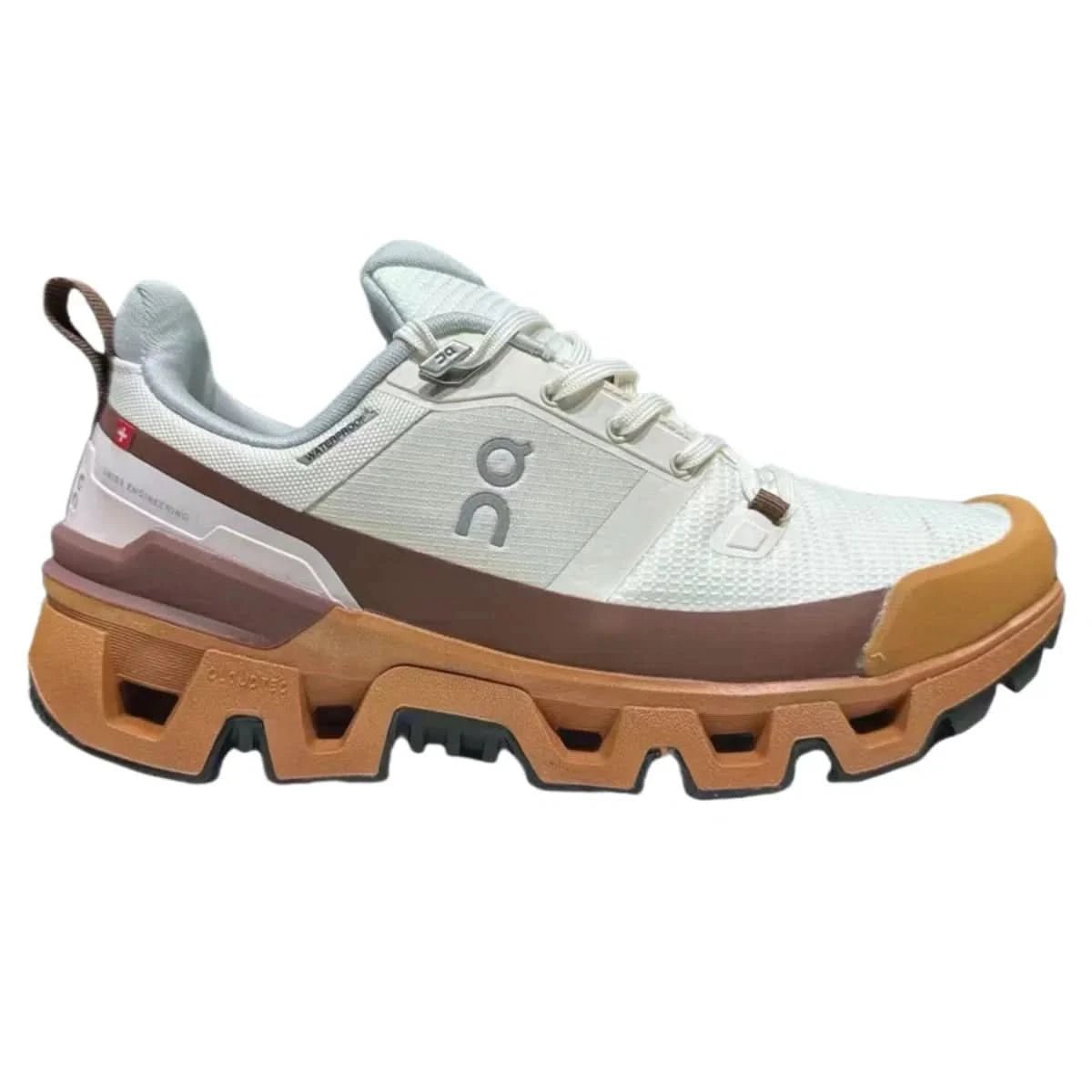 On Cloudwander Waterproof Men's White - Onsrunners