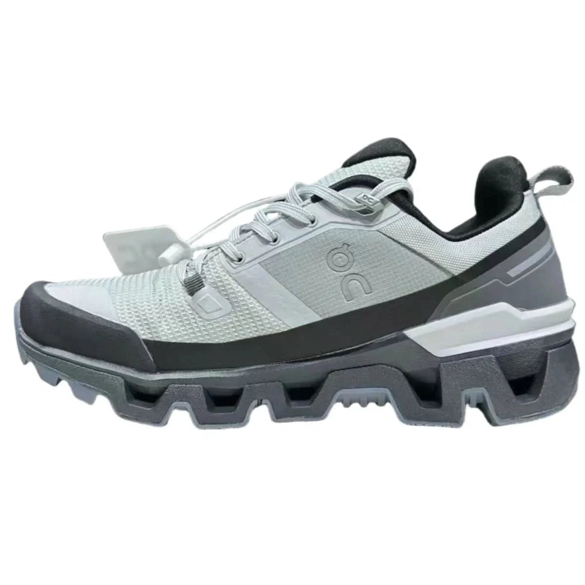 On Cloudwander Waterproof Men's White/Gray - Onsrunners