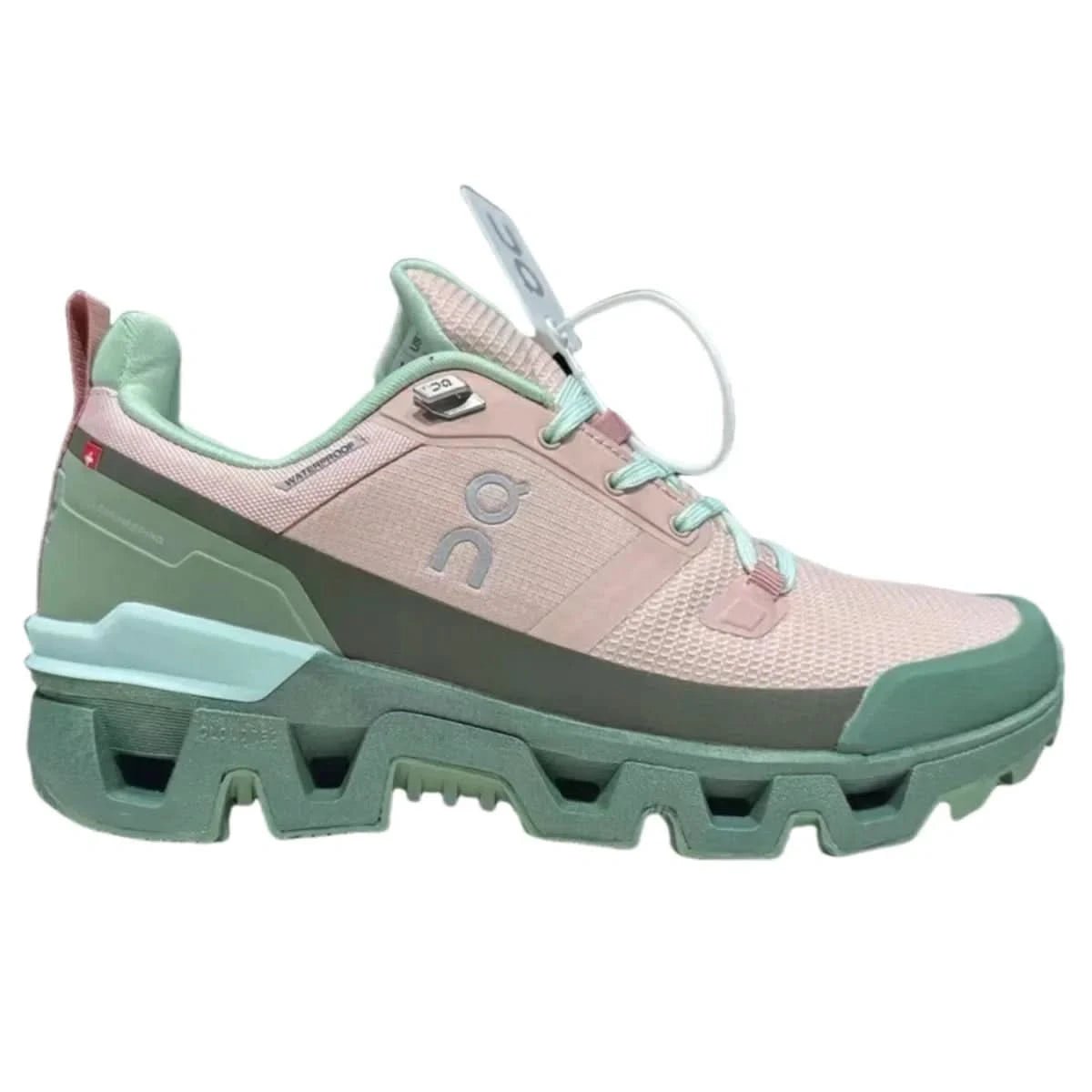 On Cloudwander Waterproof Women's Dusty/Green - Onsrunners
