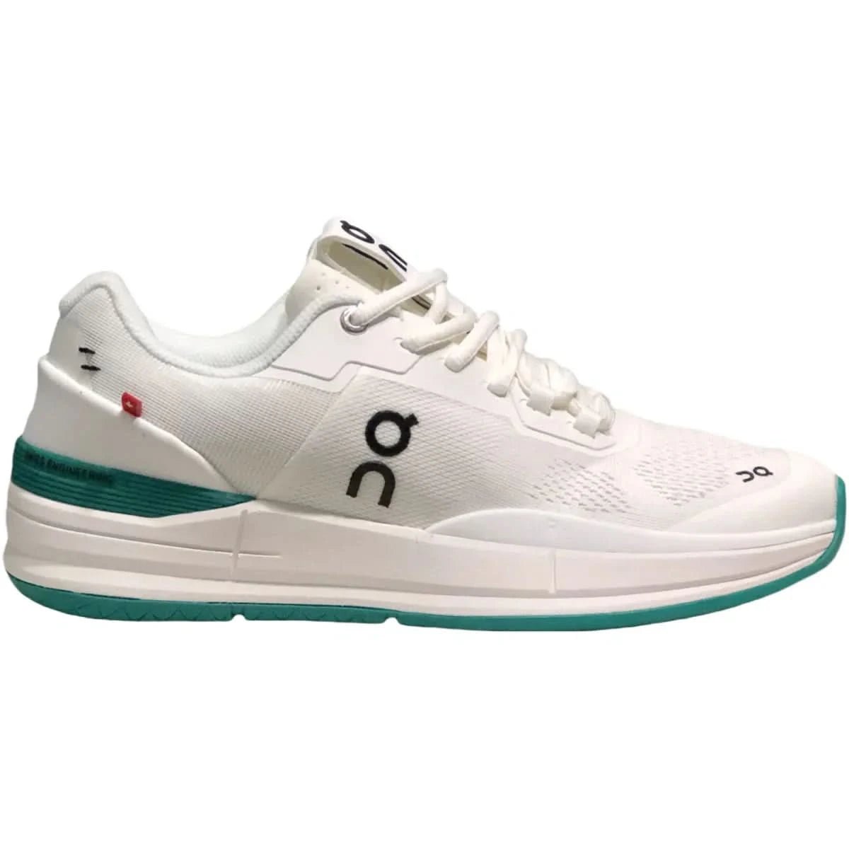 On The Roger Pro Women's White//Green - Onsrunners