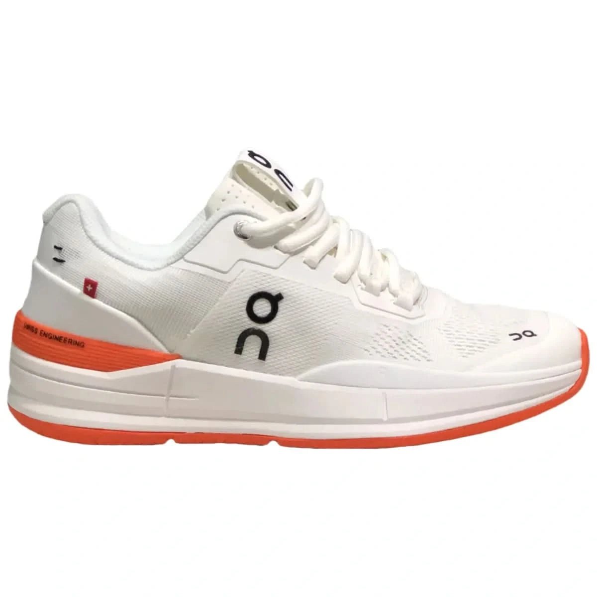 On The Roger Pro Women's White/Oranges - Onsrunners