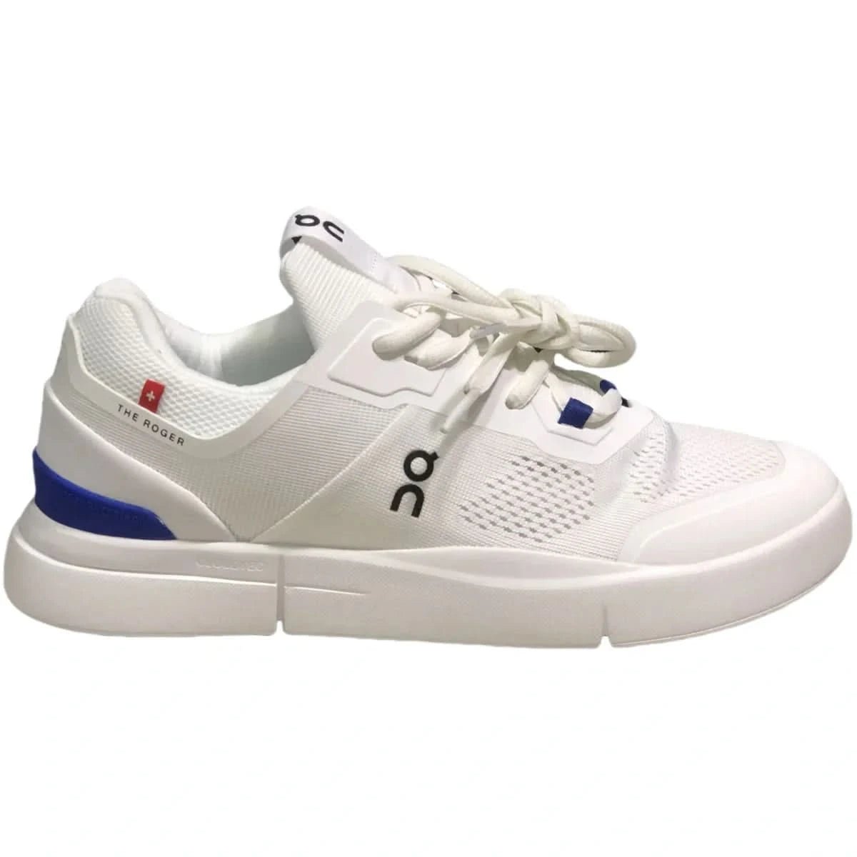 On The Roger Spin Women's White/Blue - Onsrunners